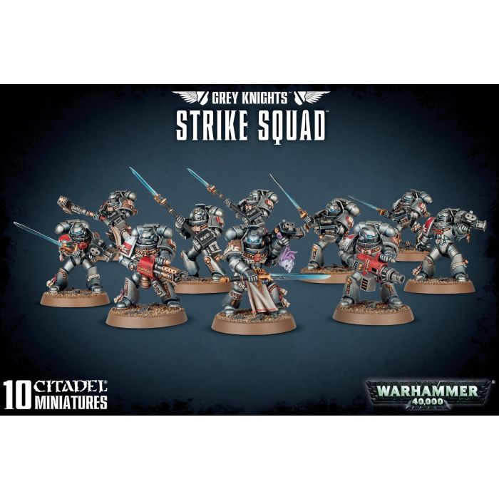 Grey Knights Strike Squad 40k Games Workshop 20% off UK rrp
